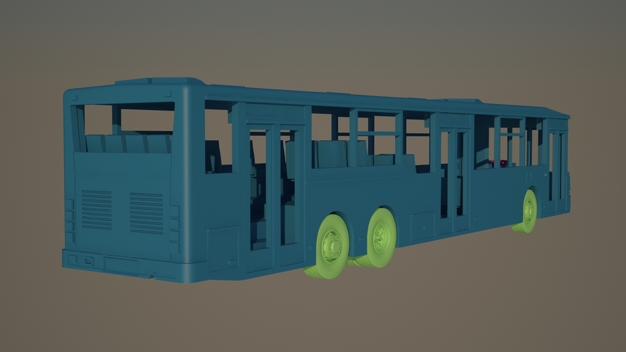 Bus Volzhanin 6270 3D Print 151987
