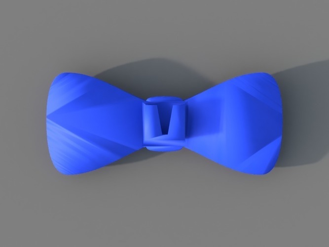 Bowtie ( clips on to button ) 3D Print 152010