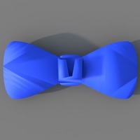 Bowtie ( clips on to button ) - Thumbnail 2
