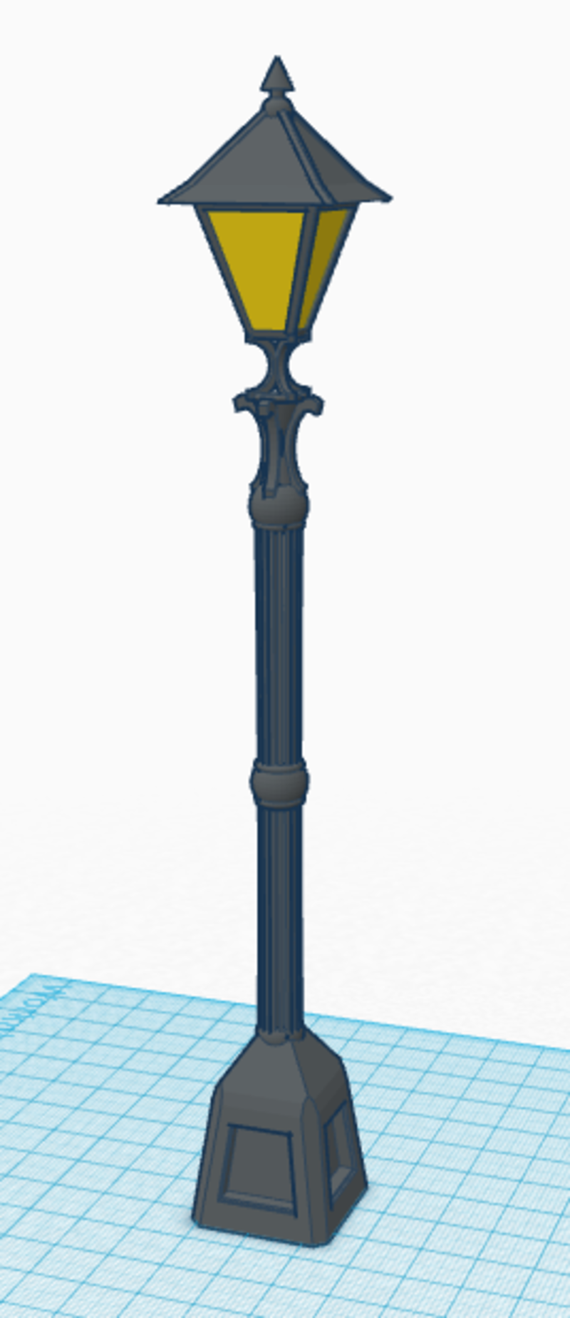 Old Fancy Street Lamp (remastered)