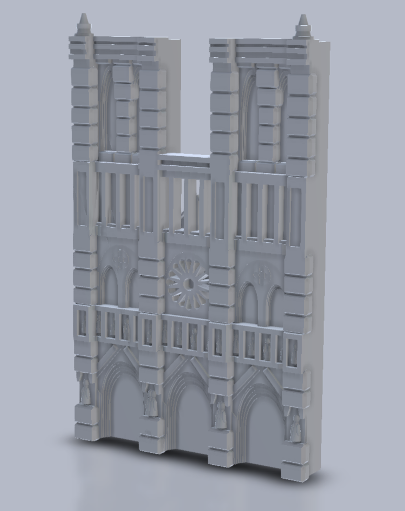 Notre Dame Cathedral - West Face