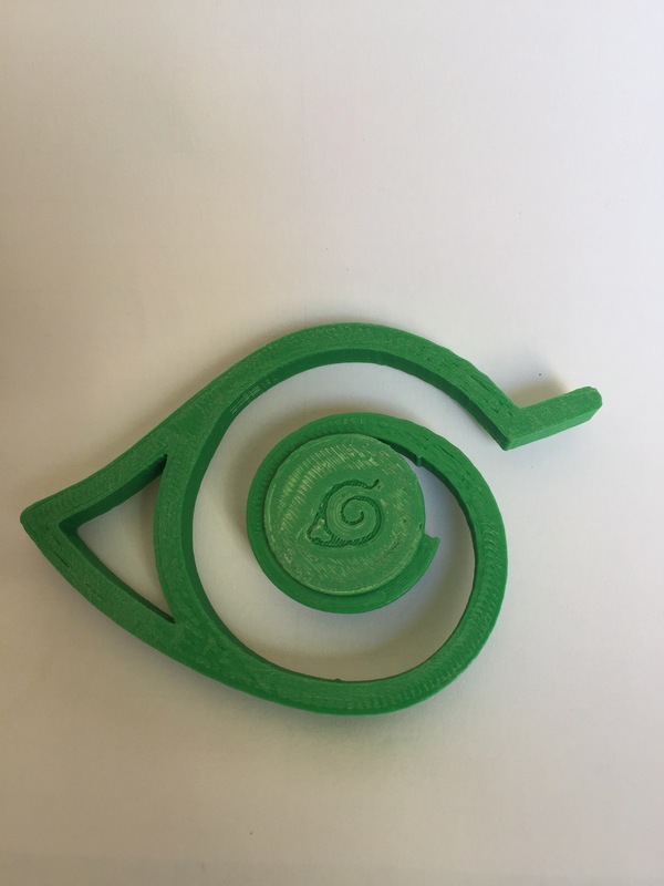 Medium konoha spinner 3D Printing 152168