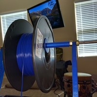 Alunar Prusa i3 (A8) Spacer for frame mounted spool holder - Thumbnail 2