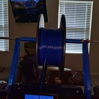 Alunar Prusa i3 (A8) Spacer for frame mounted spool holder - Thumbnail 3