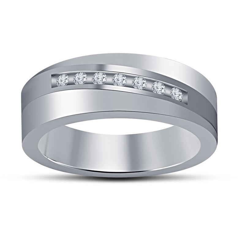 Jewelry 3D CAD Model Gents Ring In STL Format