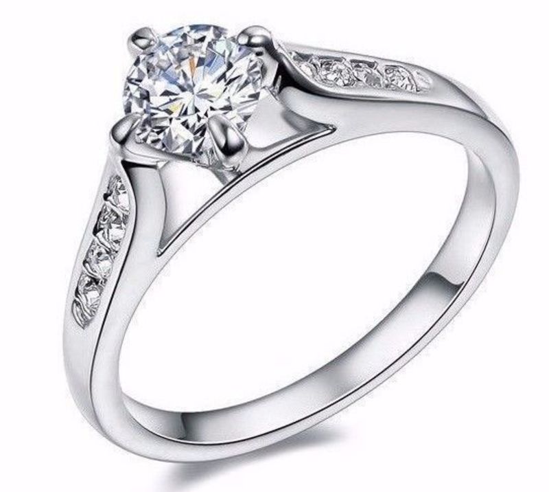 Womens Wedding Ring 3D CAD Model In STL Format