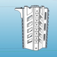 FROST - SMG handguard for Milsig M17 CQC - Thumbnail 1