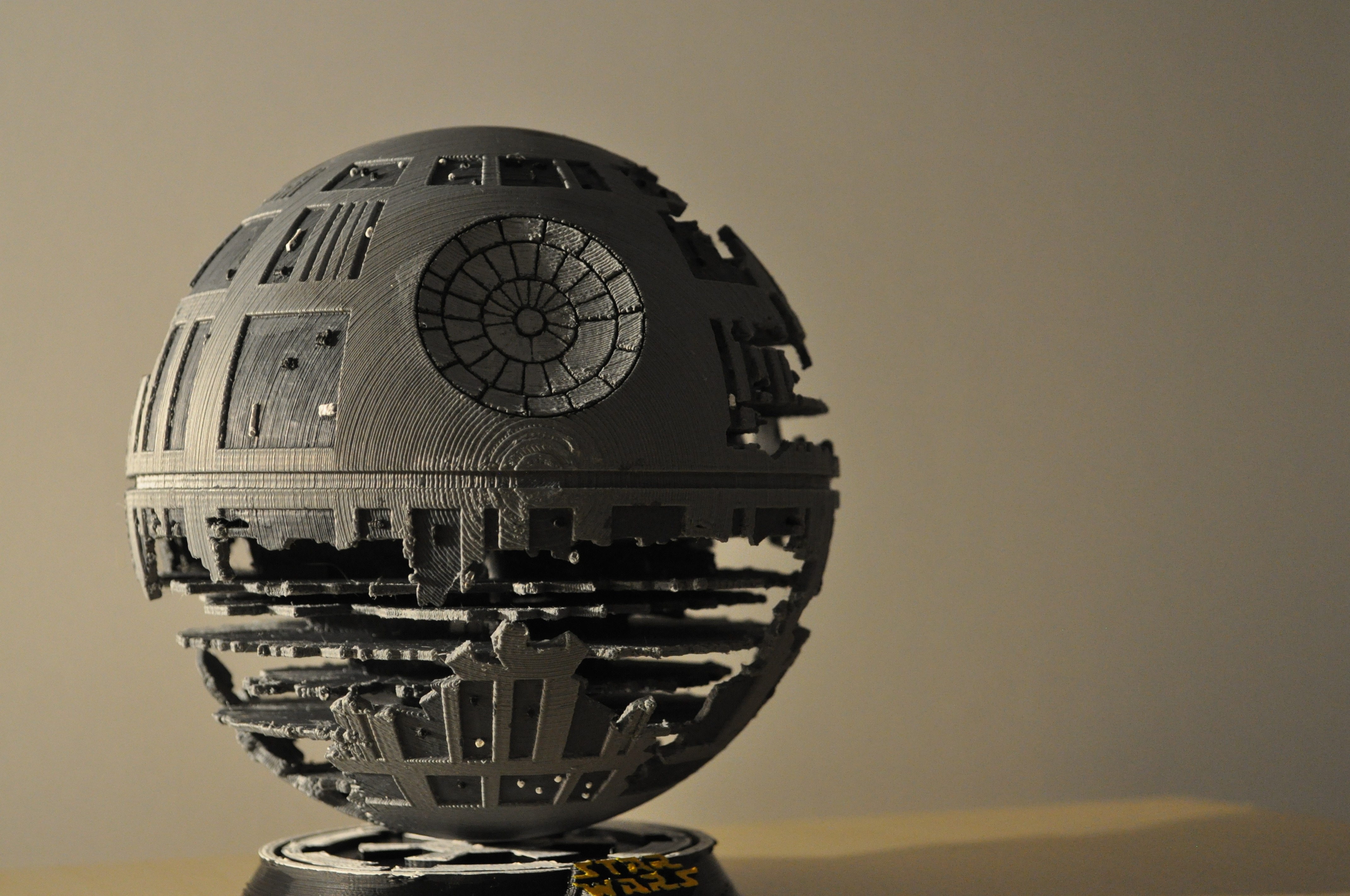 Slået lastbil Studiet Potentiel 3D Printed Death Star HQ (Star Wars) by Eolus | Pinshape