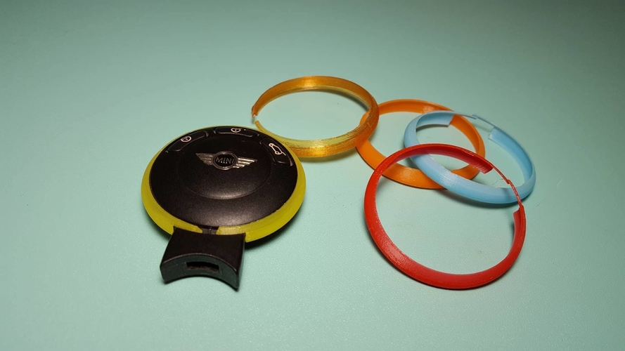MINI Cooper Key Fob Trim Ring