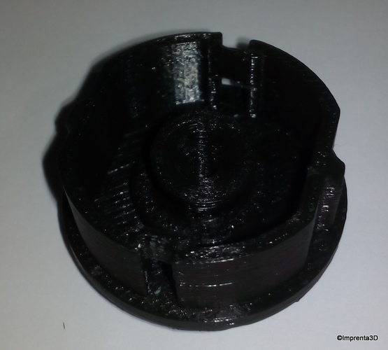 Plug Cover hidden handle - Tapa de enchufe tirador oculto 3D Print 152589