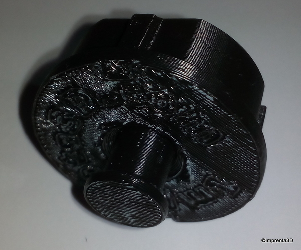 Plug Cover hidden handle - Tapa de enchufe tirador oculto 3D Print 152591