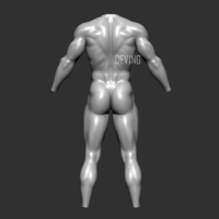 Batman muscle body for Muscle Suit Cosplay - Thumbnail 11