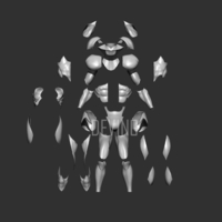 Batman muscle body for Muscle Suit Cosplay - Thumbnail 12