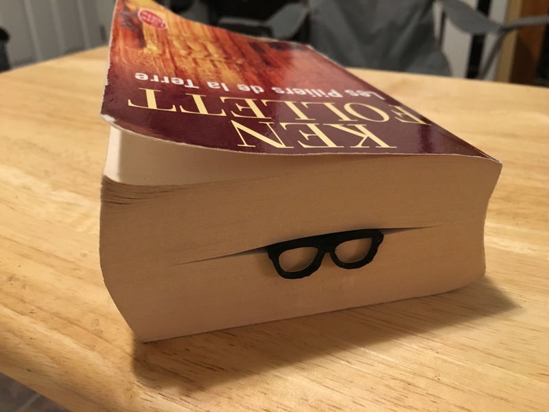 Glasses Bookmark
