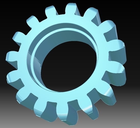 Toothed wheel 3D Print 152827