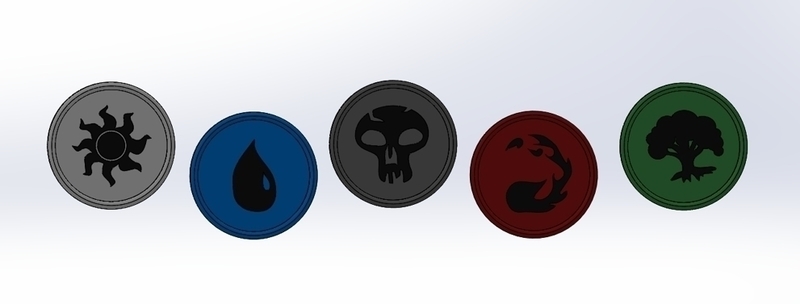 MTG Coaster Set