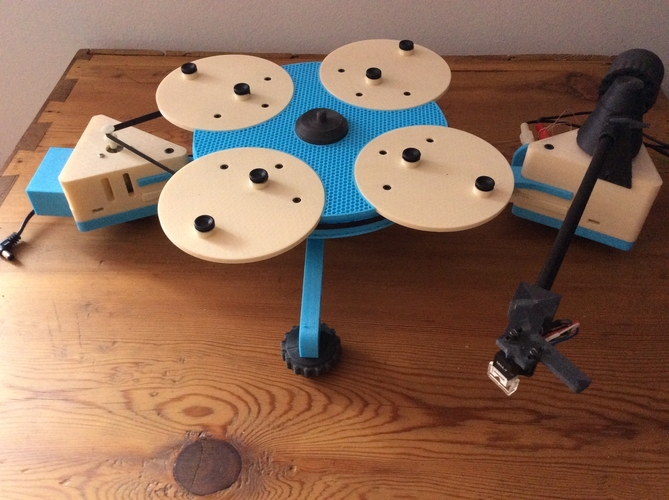 Vinyl Turntable -  It Plays Records :-) 3D Print 153022