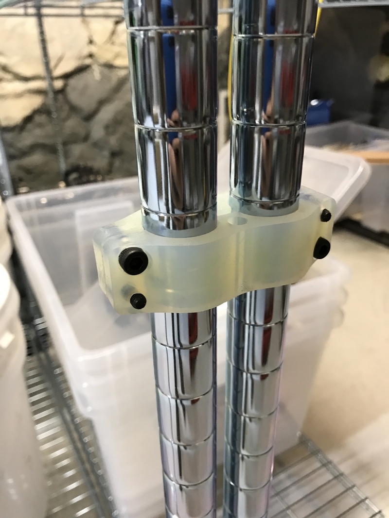 wire shelving connector