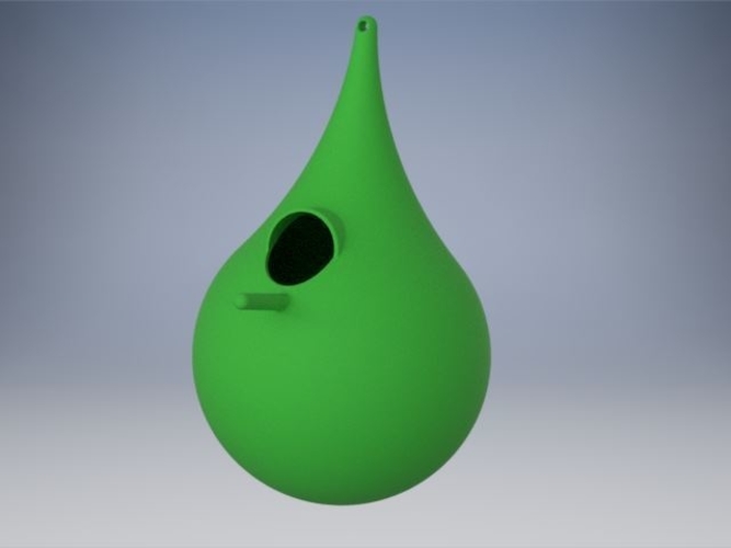 Drop birdhouse 3D Print 153255