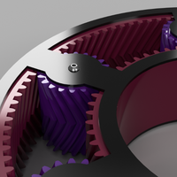 Contra Rotating Heringbone Gears - Thumbnail 2