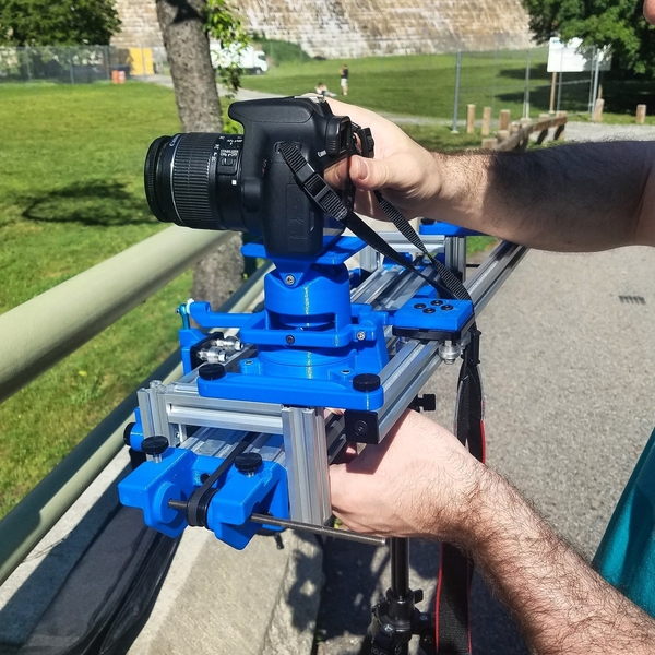 Fully Mechanical Pan Tilt Slider