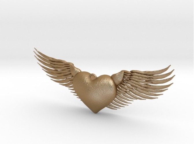 Flying Heart 3D Print 15350
