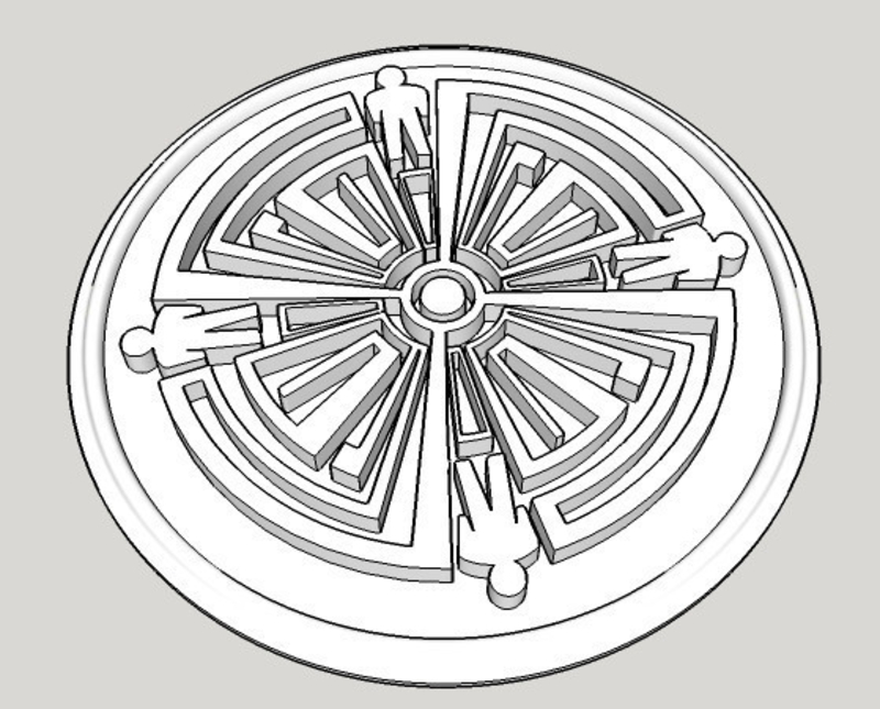 Haven Tattoo Design Medallion