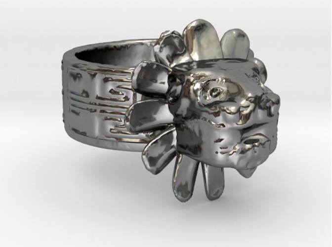 Quetzalcoatl Ring 3D Print 15353