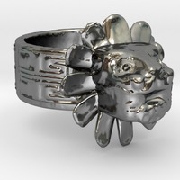 Small Quetzalcoatl Ring 3D Printing 15353