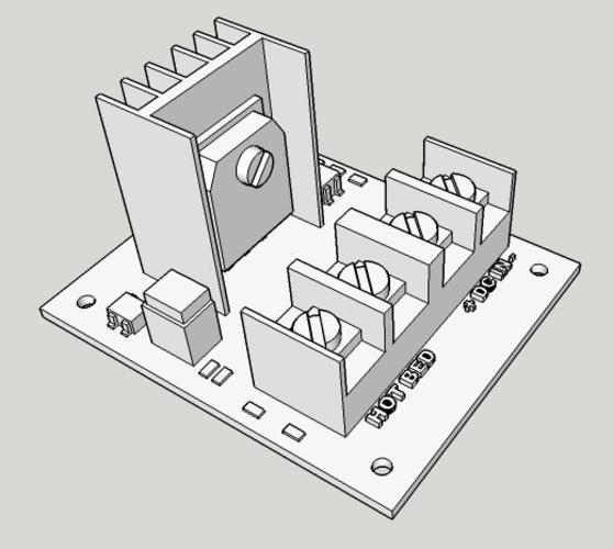 cbd-3d MOSFET enclosure