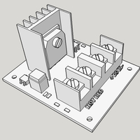 Small cbd-3d MOSFET enclosure 3D Printing 153531