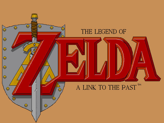 Legend of Zelda - A Link to the Past Plaque 3D Print 153541