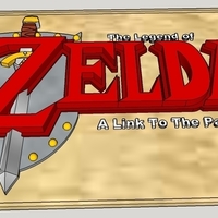 Legend of Zelda - A Link to the Past Plaque - Thumbnail 2