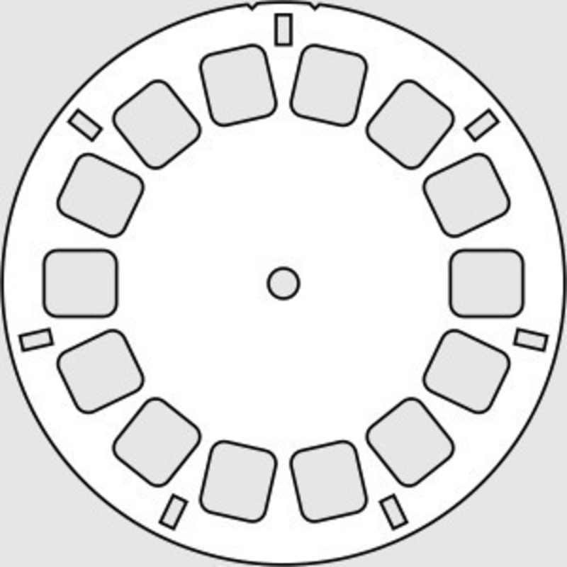 Custom View-Master Disc