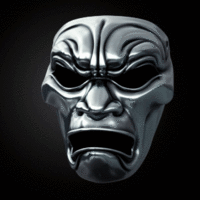 Small Immortal Warrior Mask - 300 3D Printing 153655