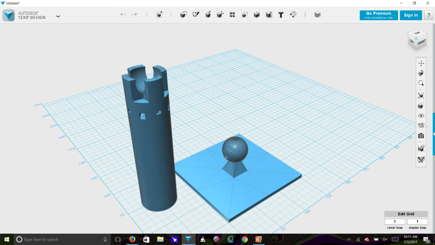 bottle rocket holder and morter 3D Print 153824