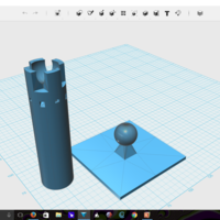 bottle rocket holder and morter - Thumbnail 1