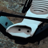 aerial drone canopy for the Robotshop Vtail quadcopter - Thumbnail 3