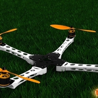 IX400 Quadcopter Body arms only - Thumbnail 6