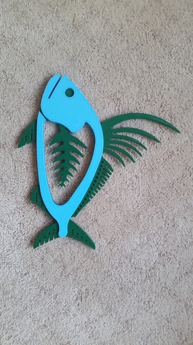 Rooster Fish 3D Print 153850