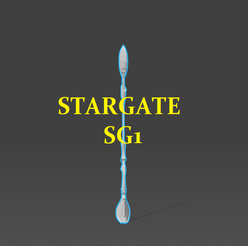 Stargate jaffa staff 1/1 amazing cosplay !