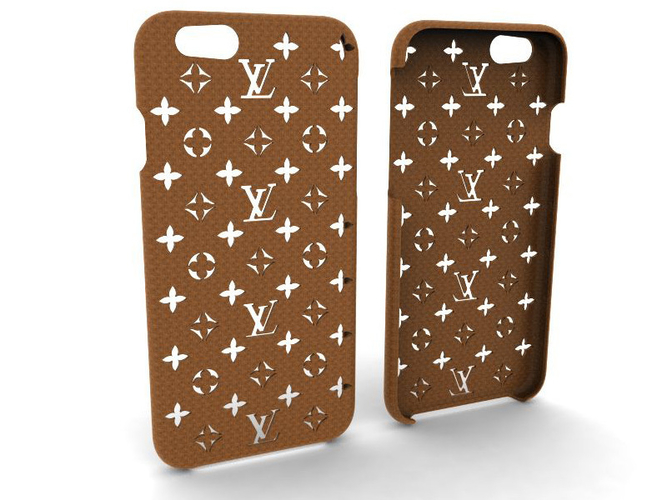 3d printed iphone 6 / 6s louis vuitton phone case by 3dtaichi ... Case in 3d