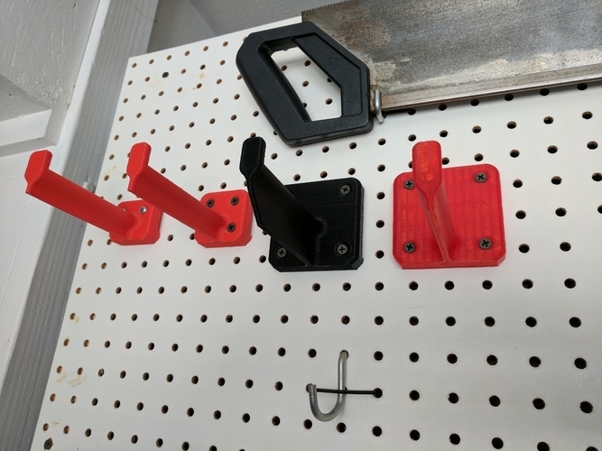 Arms for pegboard 3D Print 154040