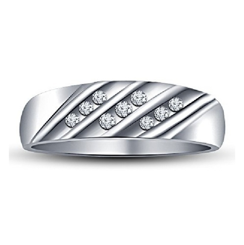 Attractive Mens Ring 3D CAD Model In STL Fromat
