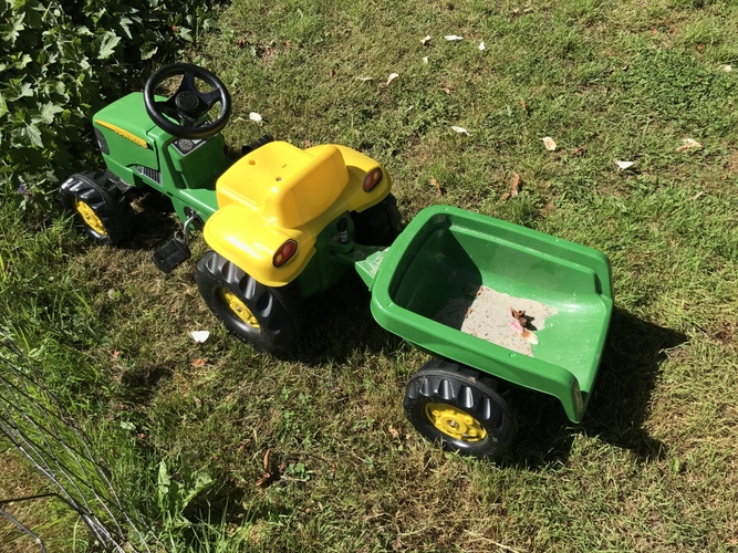 Split for toy tractor and wagon 3D Print 154189