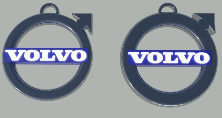 Porte-clefs Volvo 3D Print 154290