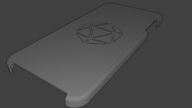 ipod 5th gen case w/ d20 decal