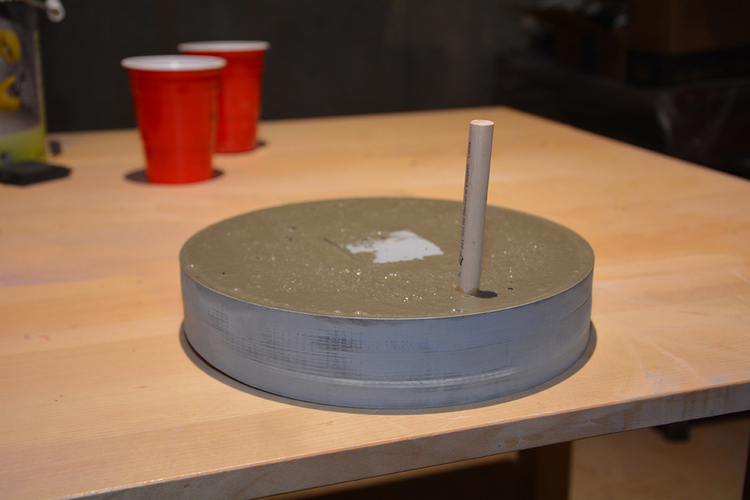 DIY Concrete Clock (3D printed mold) 3D Print 154464