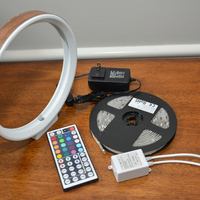 LED Ring Lamp Build  - 3D Printed - Thumbnail 4