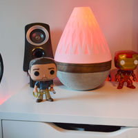 Teardrop Lamp (3D Printing Build) - Thumbnail 2